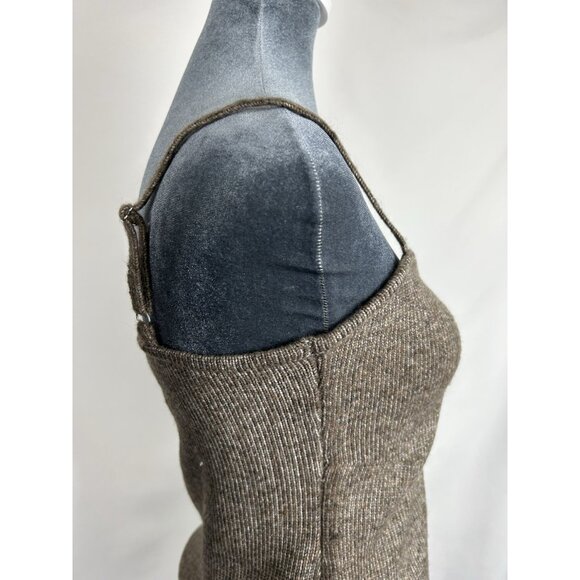 ASTR the Label Wool Blend Tank Top Brown/Gray Heather Size MP - Picture 6 of 7